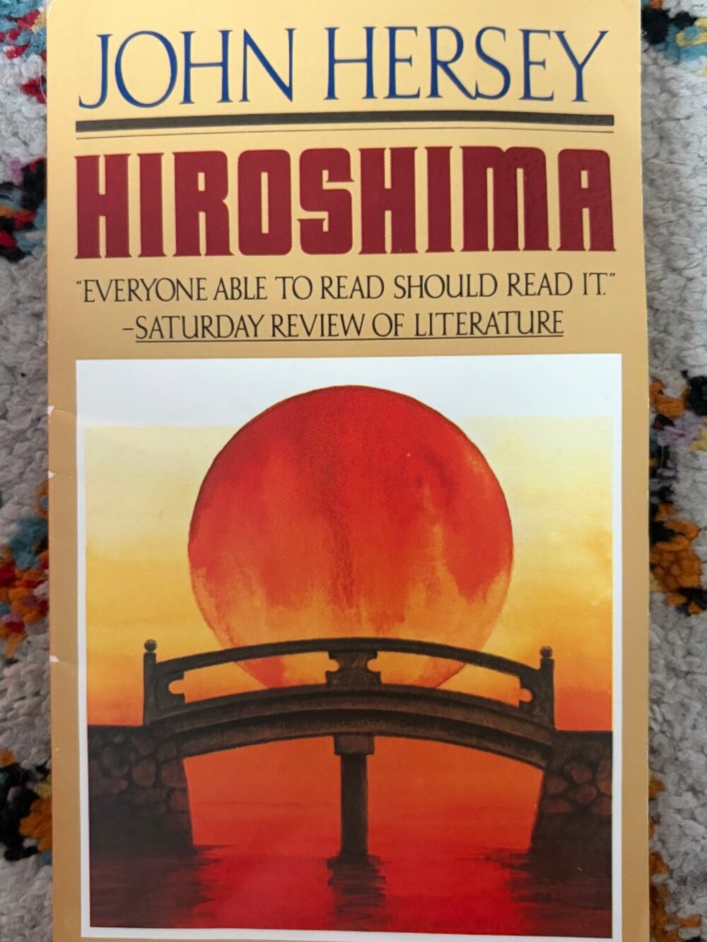 Hiroshima — John Hersey, Vintage 1989 Paperback